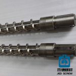 单排气板材挤出机专用螺杆机筒-好博网页版，挤出机螺杆，注塑机螺杆，舟山螺杆，螺杆厂