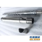 杰德 橡胶挤出机新型螺杆机筒 塑化均匀 支持定制 经久耐用-好博网页版，挤出机螺杆，注塑机螺杆，舟山螺杆，螺杆厂